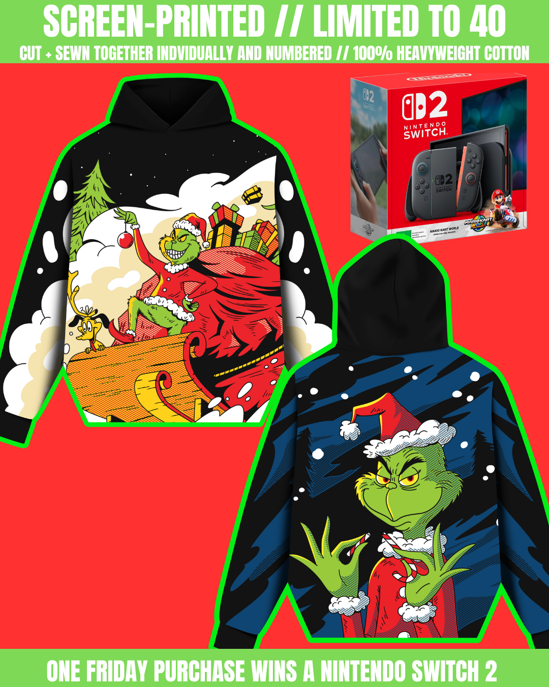 HOODIE - The Farmer who Stole Christmas (pre-order)
