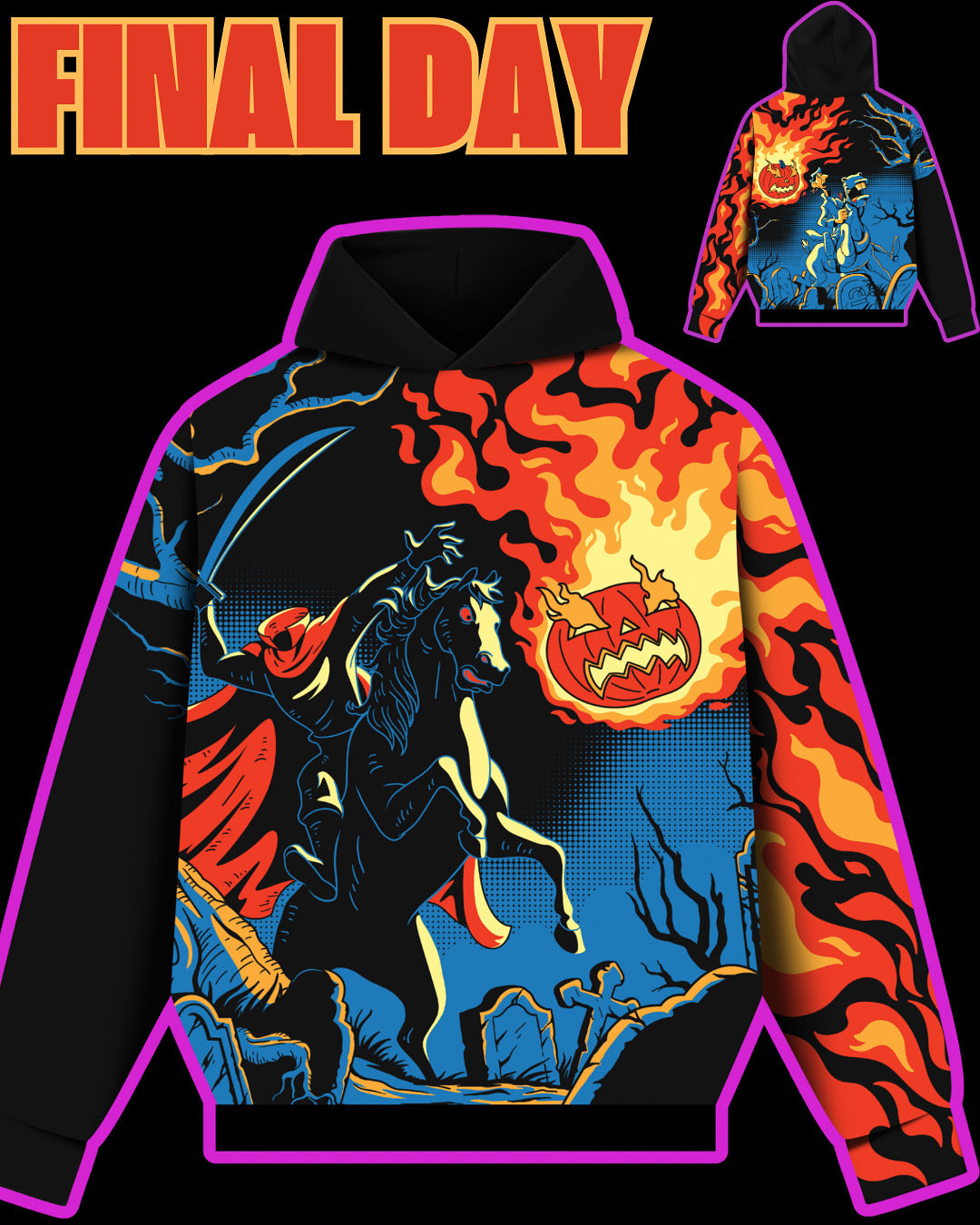 The Farmless Horseman (READY TO SHIP)