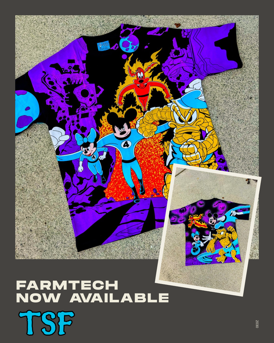 FARMTECH: The Fantastic Farm (athletic tee - 8 week preorder)