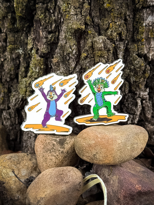 ENAMEL PIN Drop #002: DINO (READY TO SHIP)